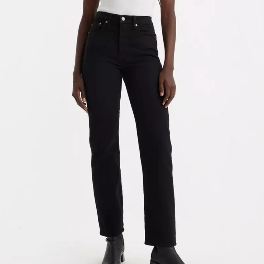 Levi's Wedgie Straight in Black